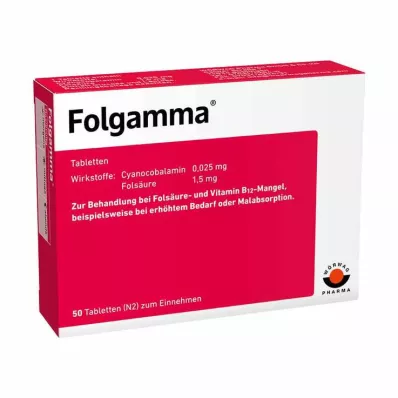 FOLGAMMA Comprimidos, 50 uds