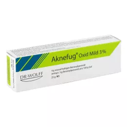 AKNEFUG gel de óxido suave al 3%, 25 g
