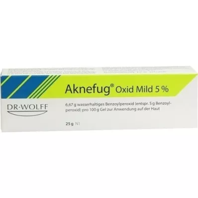 AKNEFUG gel de óxido suave al 5%, 25 g