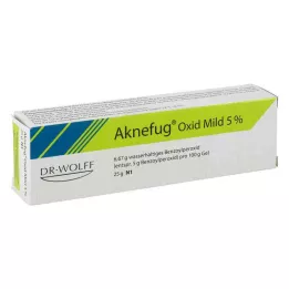 AKNEFUG gel de óxido suave al 5%, 25 g