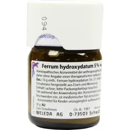 FERRUM HYDROXYDATUM 5% de trituración, 50 g