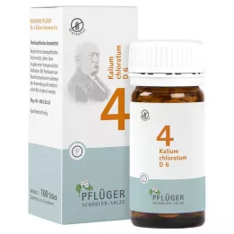 BIOCHEMIE Ploughmans Plaster 4 Kalium chloratum D 6 comprimidos, 100 uds