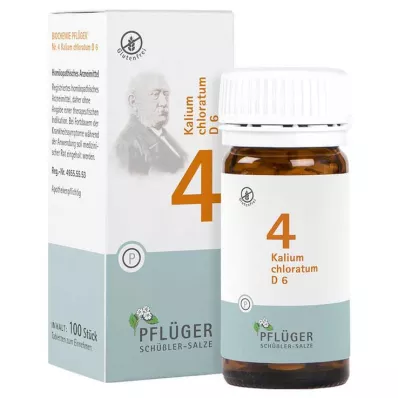 BIOCHEMIE Ploughmans Plaster 4 Kalium chloratum D 6 comprimidos, 100 uds BIOCHEMIE Ploughmans Plaster 4 Kalium chloratum D 6 comprimidos, 100 uds