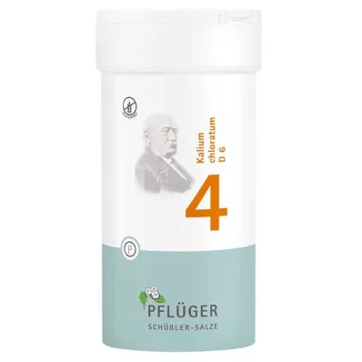 Bioquímica Pflueger 4 Potasio Cloratum D 6 tabletas, 400 st