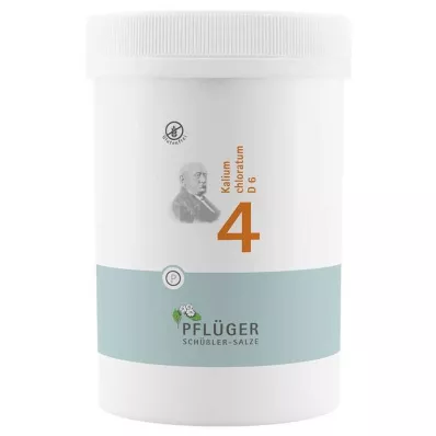 Bioquímica Pflueger 4 Cloratum de potasio D 6 tabletas, 4000 st