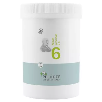 Bioquímica Pflueger 6 Kalium sulfuricum D 6 tabletas, 4000 st