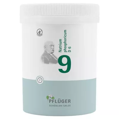 Bioquímica Pflueger 9 Natrum Phosphoricum D 6 tabletas, 1000 st