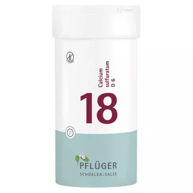BIOCHEMIE Ploughmans Plaster 18 Calcium sulphuratum D 6 tbl, 400 pcs