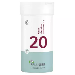 BIOCHEMIE Ploughmans 20 Potassium alumin.sulphur.D 6 Tab, 400 uds