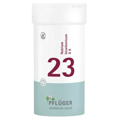 Bioquímica Pflueger 23 Natrum bicarbonicum D 6 tabletas, 400 st