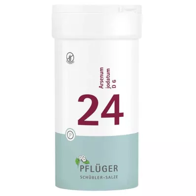 Bioquímica Pflueger 24 Arsenum jodatum D 6 tabletas, 400 st