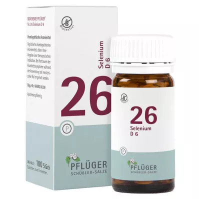 BIOCHEMIE Pflüger 26 Selenio D 6 Comprimidos, 100 uds