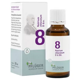 BIOCHEMIE Ploughmans Plaster 8 Natrium chloratum D 6 gotas, 30 ml
