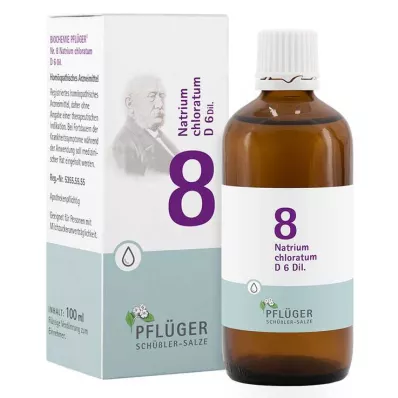 BIOCHEMIE Ploughmans Plaster 8 Natrium chloratum D 6 gotas, 100 ml
