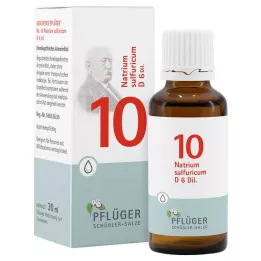 BIOCHEMIE Ploughmans Plaster 10 Natrium sulphuricum D 6 goteo, 30 ml