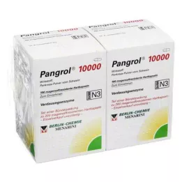 PANGROL 10.000 cápsulas duras con recubrimiento entérico, 200 unidades