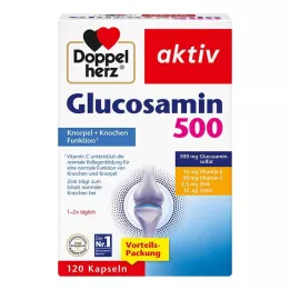 DOPPELHERZ Glucosamina 500 Cápsulas, 120 Cápsulas