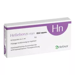 HELLEBORUS NIGER D 12 aquos.ampollas, 8 uds
