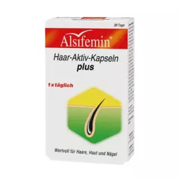 ALSIFEMIN Hair Active Cápsulas plus, 30 uds