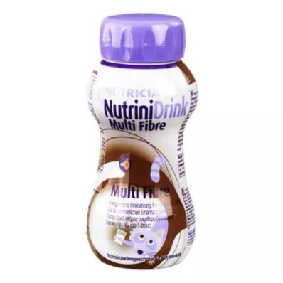 NUTRINIDRINK MultiFibre sabor chocolate, 200 ml