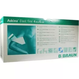 ASKINA Elast Venda fina 6 cmx4 m suelta, 100 uds