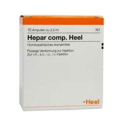 HEPAR COMP.Ampollas de talón, 10 uds