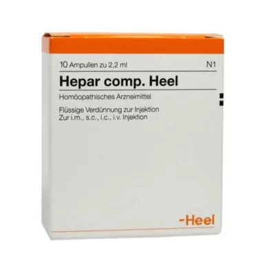 HEPAR COMP.Ampollas de talón, 10 uds