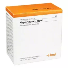 HEPAR COMP.Ampollas de talón, 100 uds