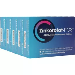 ZINKOROTAT POS comprimidos con recubrimiento entérico, 500 unidades