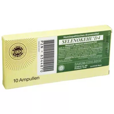 Ampollas de inyección de Selenokehl, 10x2 ml