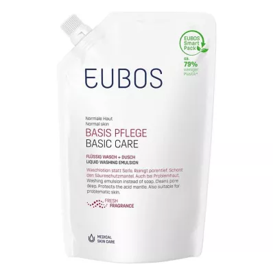 EUBOS FLÜSSIG recambio de fragancia w.fresh rojo, 400 ml