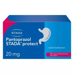 PANTOPRAZOL STADA protect 20 mg comprimido con cubierta entérica, 14 uds