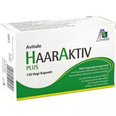 HAARAKTIV Plus Vegi Cápsulas, 120 Cápsulas