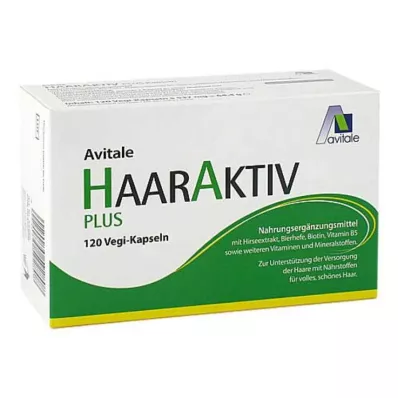 HAARAKTIV Plus Vegi Cápsulas, 120 Cápsulas