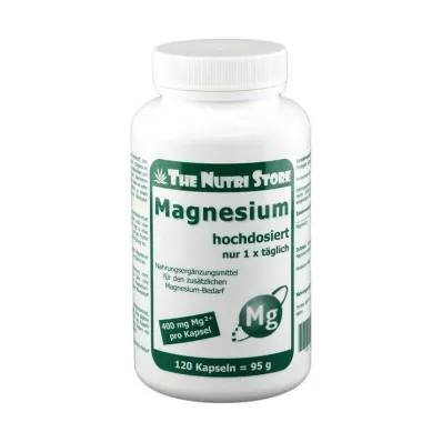 MAGNESIUM 400 mg cápsulas, 120 uds
