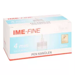 IME-Cánula fina universal para pluma 31 G 4 mm, 100 uds