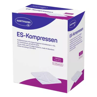 ES-KOMPRESSEN estéril 5x5 cm 12x paquete a granel, 5X20 uds
