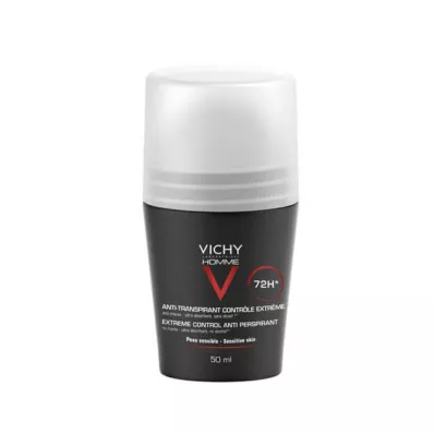 VICHY HOMME Deo antitranspirante 72h extreme Cont., 50 ml