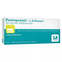 [1a Pharma 20 mg para la acidez estomacal msr.Tab., 14 uds