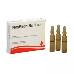 Neypson No.5 D 7 ampollas, 5x2 ml