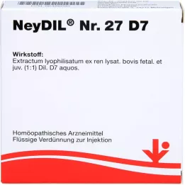 NEYDIL No.27 D 7 Ampollas, 5X2 ml