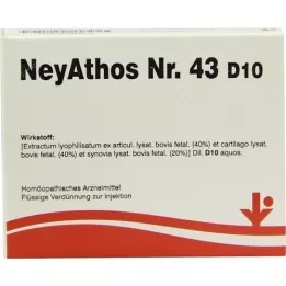 NEYATHOS No.43 D 10 Ampollas, 5X2 ml