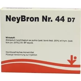 NEYBRON No.44 D 7 Ampollas, 5X2 ml