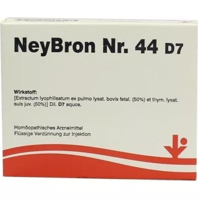 NEYBRON No.44 D 7 Ampollas, 5X2 ml