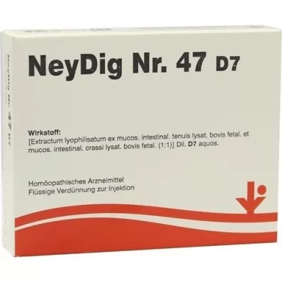 NEYDIG No.47 D 7 Ampollas, 5X2 ml
