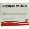 NEYOPON No.52 D 7 Ampollas, 5X2 ml