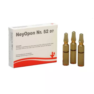 Neyopon No.52 D 7 ampollas, 5x2 ml