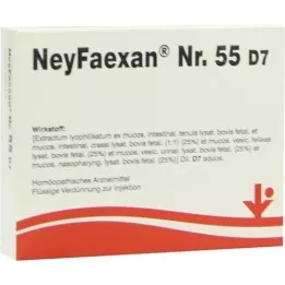 NEYFAEXAN No.55 D 7 Ampollas, 5X2 ml
