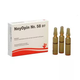 Neyopin No.58 D 7 ampollas, 5x2 ml