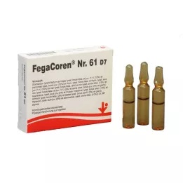 Fegacoren 61 D 7 ampollas, 5x2 ml